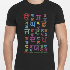 Gurmukhi 35 Color Print Punjabi T Shirt