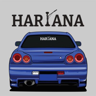 HARYANA HOOKA Sticker Haryana Sticker