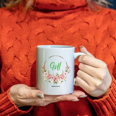 Coffee Mug Gill Surname