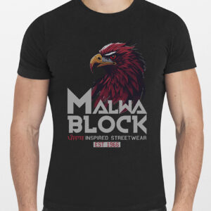 Malwa Block Hawk Style Punjabi T Shirt