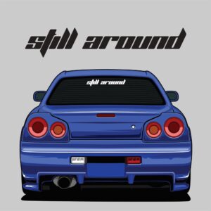Still Around Car Sticker  Punjabi Car Sticker