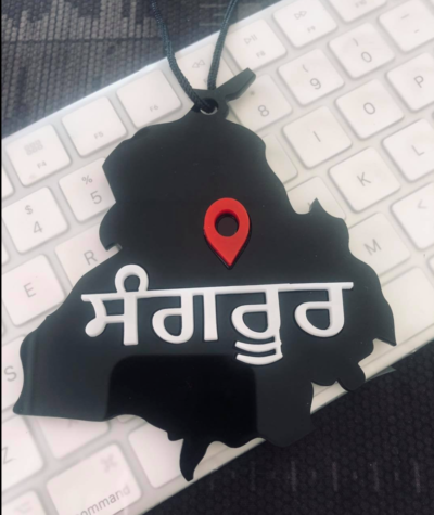 Personalised Car Hanging 3D Style