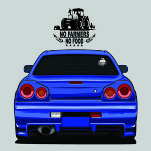 No Farmers No Food Punjabi Sticker